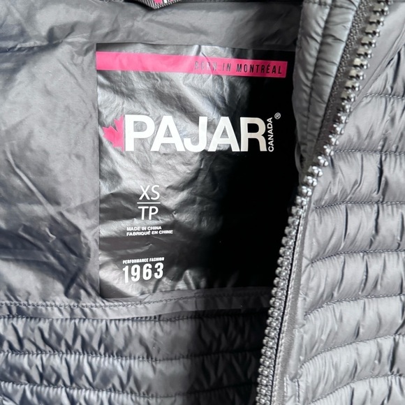 PAJAR Zip Up Black Coat With Hoodie in XS size - Picture 17 of 17